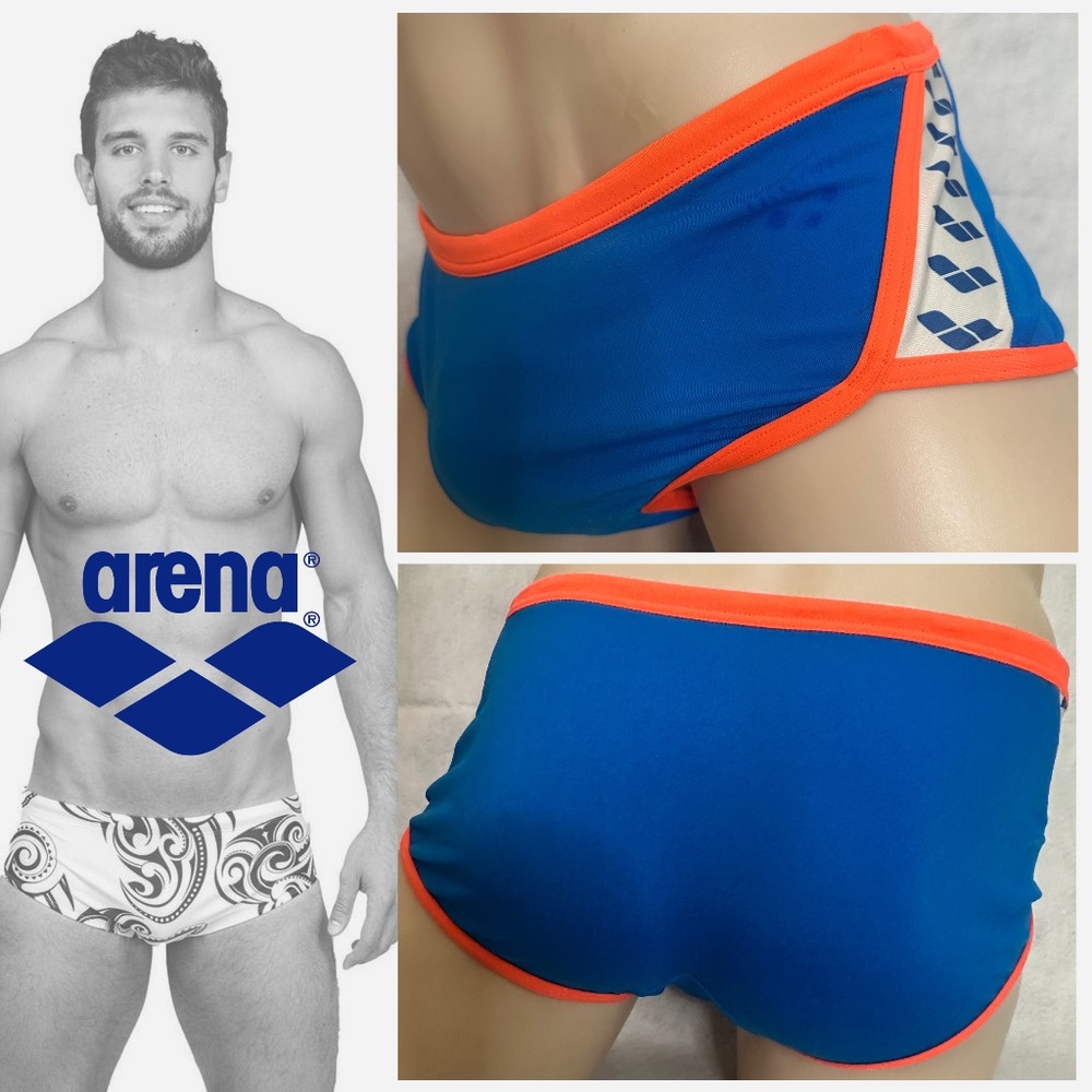 Arena Swimsuit 32-36" waist Gently worn Nylon/spandex No size or fabric tags